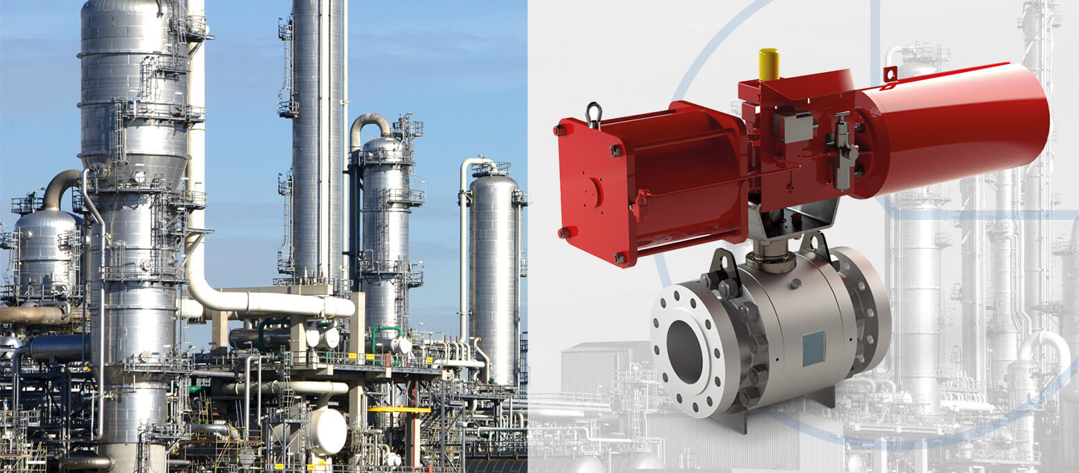 Cam Valves - Trunnion ball valves